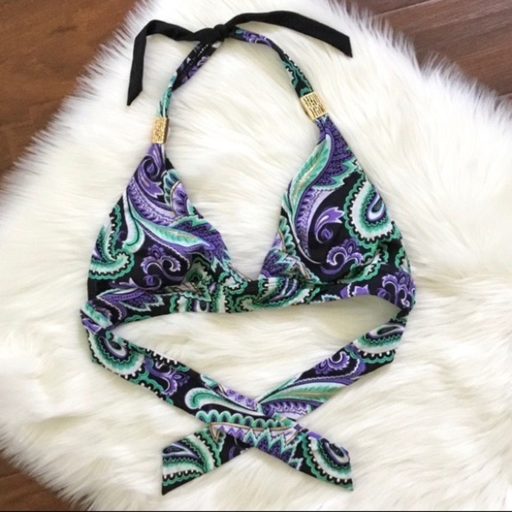Tropical Escape Bikini‎ Top Size 18